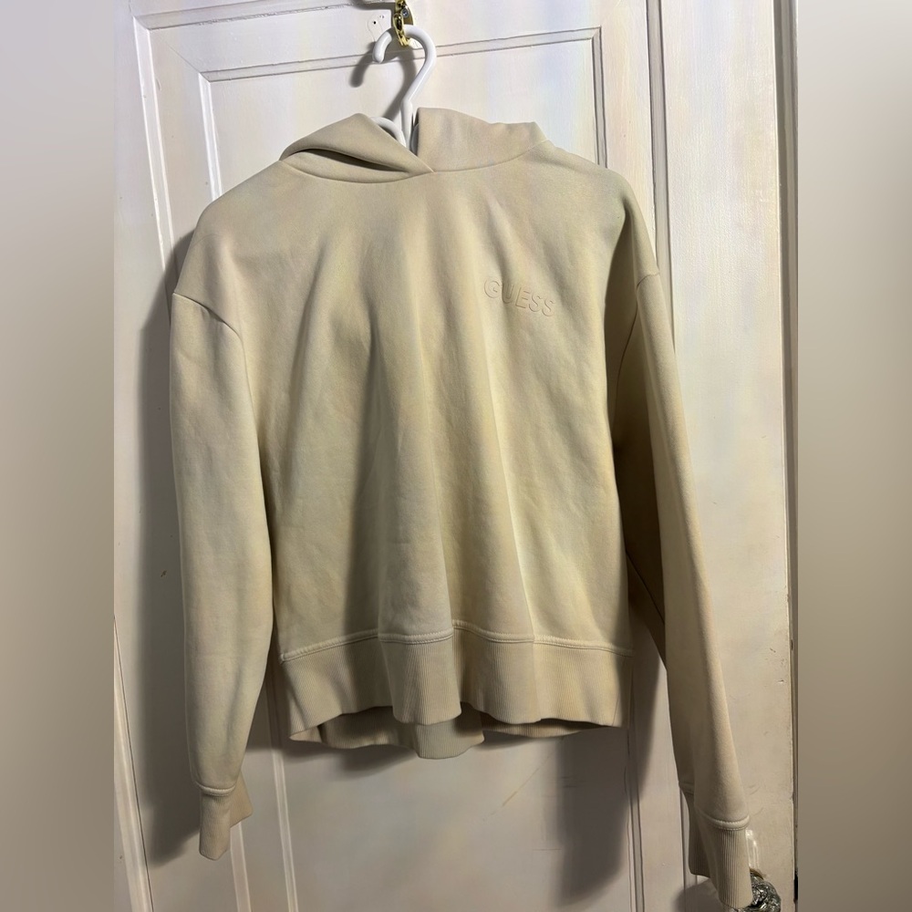 Guess Beige Casual Hoodie